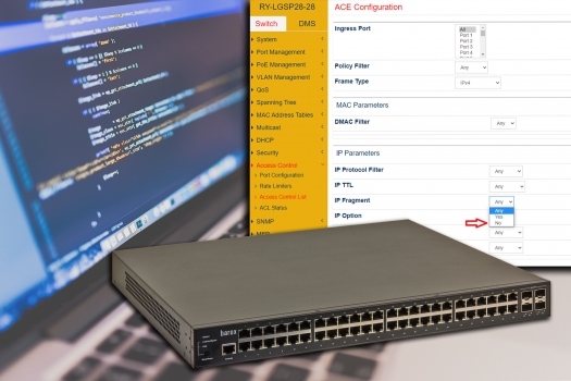 barox RY-28 Series switch offers defensive measures against Ripple20 cyber attacks